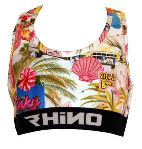 Palm Springs- Girls Active Crop Top