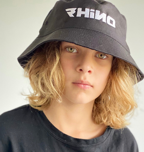 Rhino Black  Bucket Hat