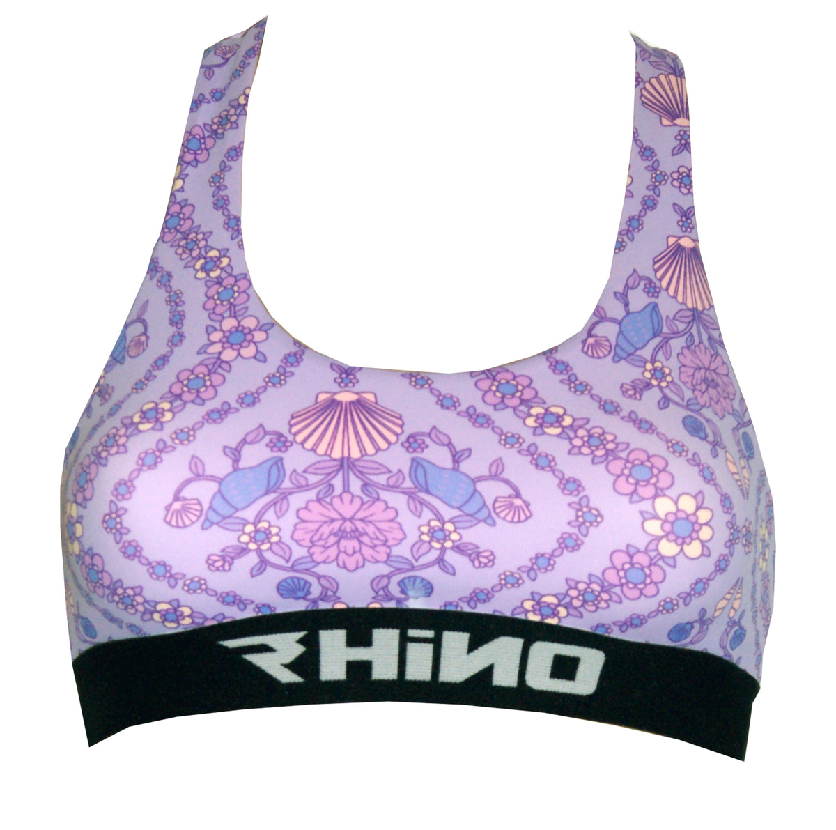 Shell Lilac Shell Island Lilac- Womens Crop Top – The Rhino Co